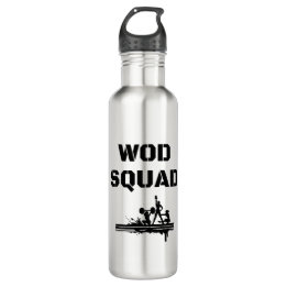 WOD GRUPPE - Crossfit-Inspiriertes einzigartiges Edelstahlflasche