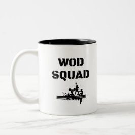 WOD GRUPPE - Crossfit-Inspiriertes einzigartiges Zweifarbige Tasse