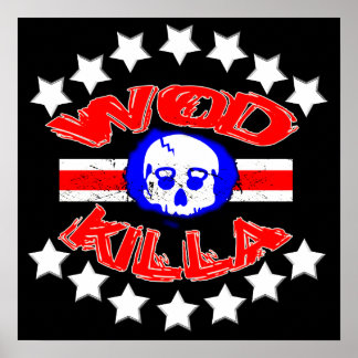 WOD Killa - Kettle Skull Poster vom RX Projekt