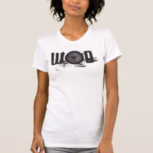 WOD mit Barbell Plate - Light Shirt