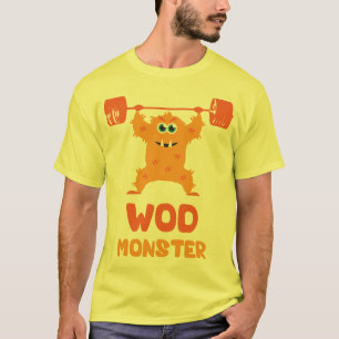 WOD Monster (Niedliches Barbell-Schnappmonster) T-Shirt