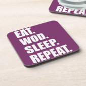 WOD Motivation Getränkeuntersetzer (Linke Seite)