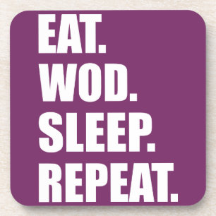 WOD Motivation Getränkeuntersetzer