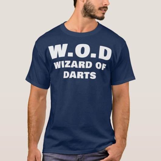 WOD Wizard of Darts Premium T-Shirt (Vorderseite)