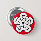 wodcut Art-Fünffacheknoten Button (Vorne & Hinten)