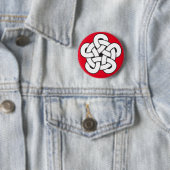 wodcut Art-Fünffacheknoten Button (Beispiel)