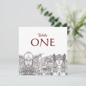 Woden & Fríge Individuelle Tischnummern (Stehend Vorderseite)