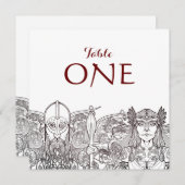 Woden & Fríge Individuelle Tischnummern (Vorne/Hinten)