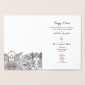 Woden & Fríge Wedding Einladungs-Foil Card Folienkarte (Innenseite)