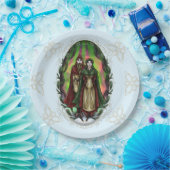 Woden & Fríge: Weihnachten-Grüße Pappteller (Party)