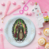 Woden & Fríge: Weihnachten-Grüße Pappteller (Party)