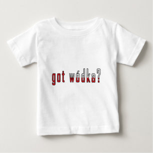 Wodka got? Flagge Baby T-shirt