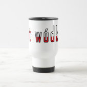 Wodka got? Flagge Reisebecher (Mittel)