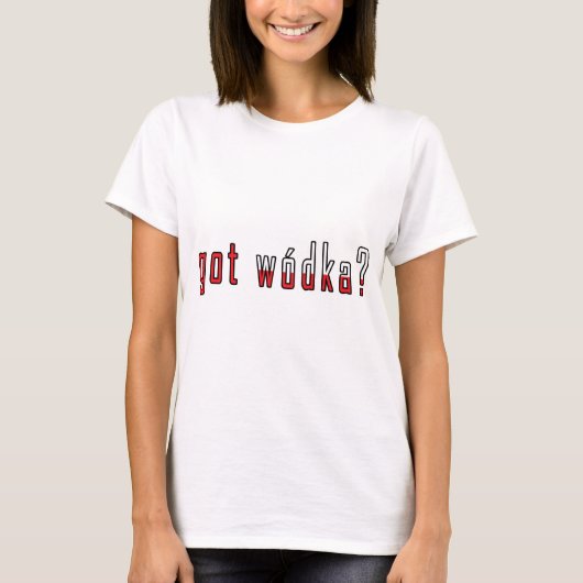 Wodka got? Flagge T-Shirt (Vorderseite)
