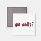 Wodka got? magnet (Vorderseite/Rückseite)