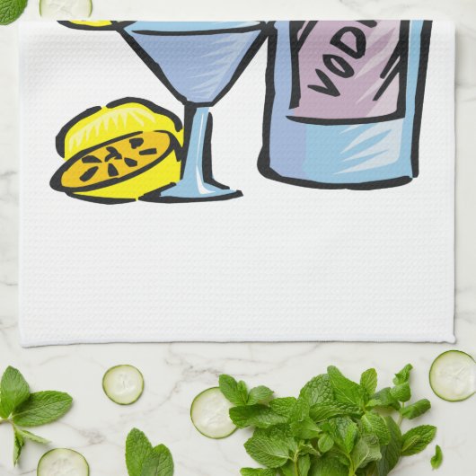 Wodka Handtuch (Gefaltet)