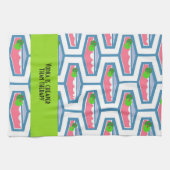 Wodka ist billiger als Therapie Geschirrtuch (Horizontal)