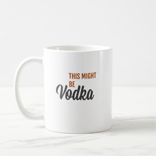 Wodka? Kaffeetasse (Links)