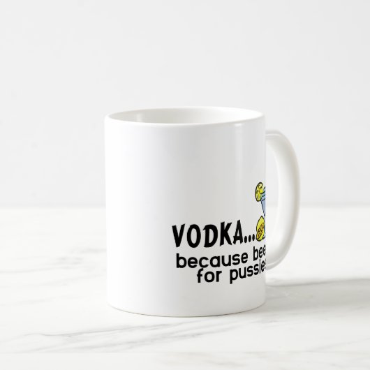 Wodka Kaffeetasse (VorderseiteRechts)