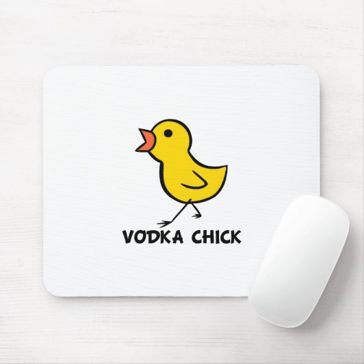 Wodka-Küken Mousepad (Mit Mouse)