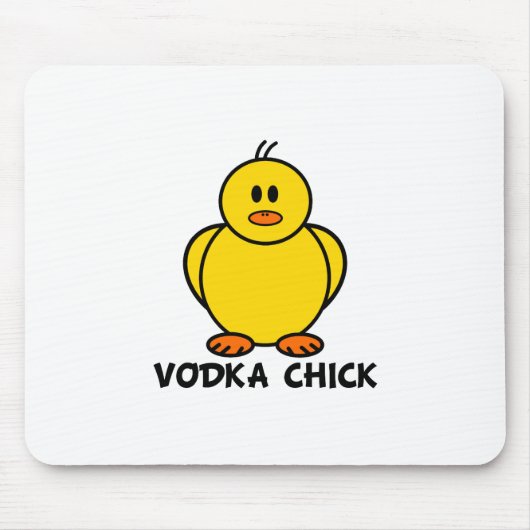 Wodka-Küken Mousepad (Vorne)