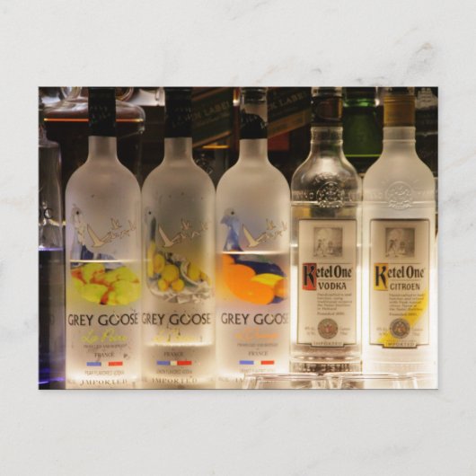 Wodka Postkarte (Vorderseite)