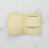 Wodka-Retro Karte (Innenseite)