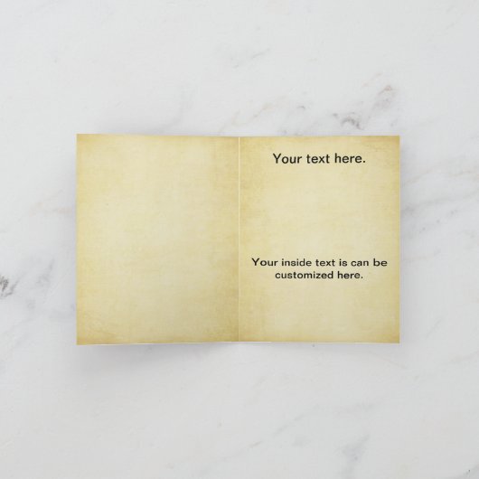 Wodka-Retro Karte (Innenseite)