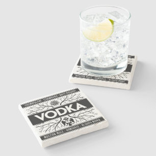 Wodka-Unterlage Steinuntersetzer