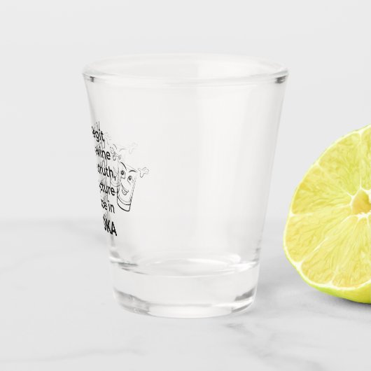 Wodka - vino veritas schnapsglas (Rechts)
