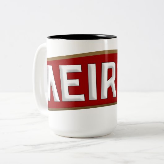 Wodka Zweifarbige Tasse (Vorderseite Links)