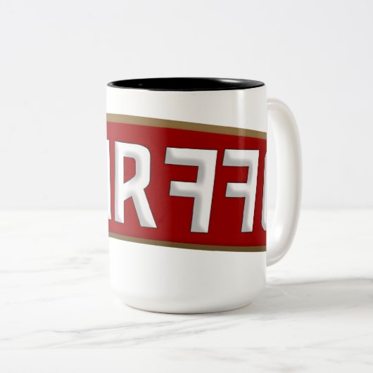 Wodka Zweifarbige Tasse (VorderseiteRechts)