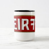 Wodka Zweifarbige Tasse (Mittel)