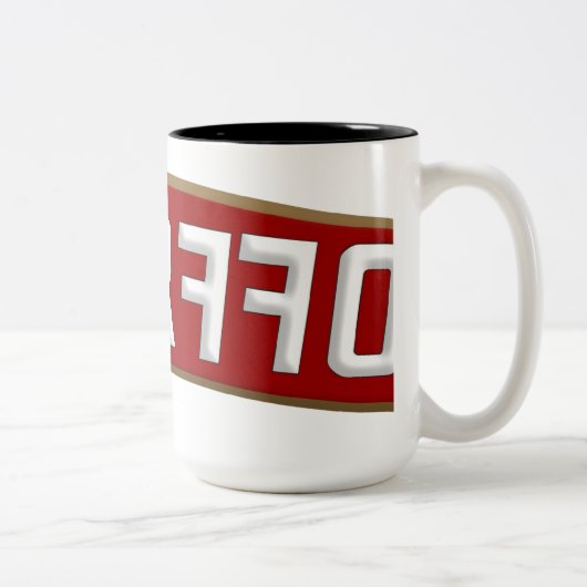 Wodka Zweifarbige Tasse (Rechts)