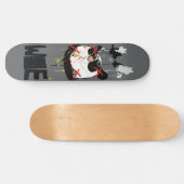 Woebots "Panda X " Skateboard (Horizontal)