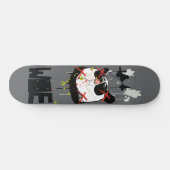 Woebots "Panda X " Skateboard (Horizontal)