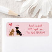 Wof you be mine Valentine Hunde (Insitu)