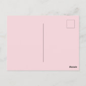 Wof you be mine Valentine Hunde Postkarte (Rückseite)