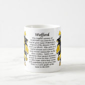 Wofford, der Ursprung, die Bedeutung und das Kaffeetasse (Mittel)
