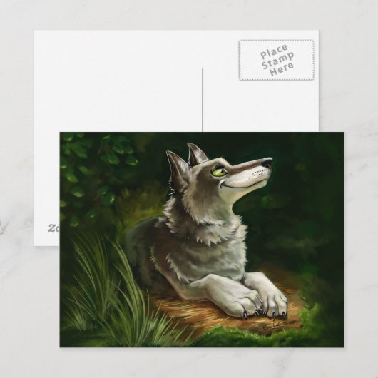 Wofie Erholung Postkarte (Vorne/Hinten)