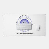 Wofür werden Sie programmiert? Amino Acid Wheel Schreibtischunterlage (Tastatur & Maus)