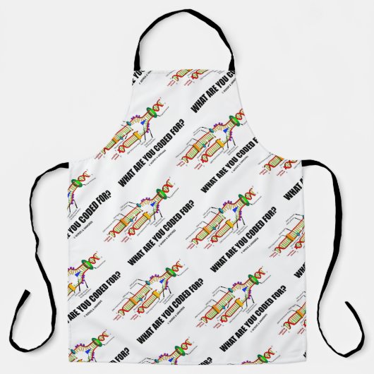 Wofür werden Sie programmiert? DNA-Replikation Spa Schürze (Vorderseite)