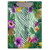 Wogende Dschungel-Harmonie Klemmbrett (Vorderseite)