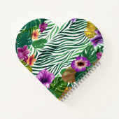 Wogende Dschungel-Harmonie Notizblock (Rückseite)