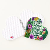 Wogende Dschungel-Harmonie Notizblock (Innenseite)