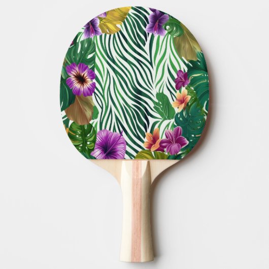 Wogende Dschungel-Harmonie Tischtennis Schläger (Vorderseite)