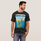 Woher Fischstäbchen kommen. T-Shirt (Vorne ganz)