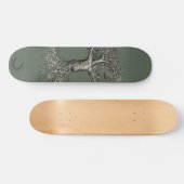 Woher kommen Katzen: Skateboard Deck (Horizontal)