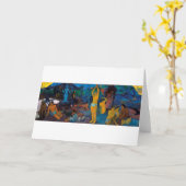 Woher kommen wir, Paul Gauguin? Karte (Gelbe Blume)