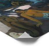 "Woher kommen wir?" - Paul Gauguin Print Poster (Ecke)